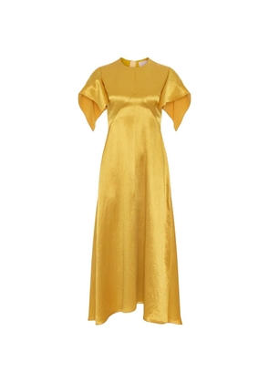 Roksanda Sola cape-sleeve dress - Yellow