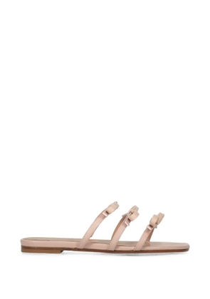 RED(V) bow-detail triple-strap sandals - Pink