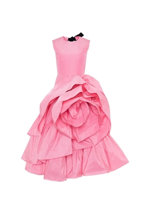 Roksanda Radica rosette-detail tiered dress - Pink