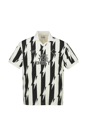 MCM xWe The Best lightning bolt-print polo shirt - White