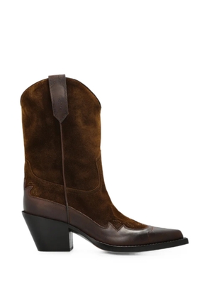 Paris Texas Dakota cowboy boots - Brown