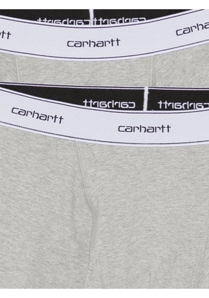Carhartt WIP logo-waistband boxers (set of two) - Grey