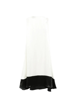 Abadia Diana strapless maxi dress - White