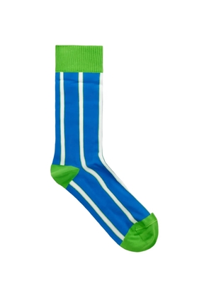 Stine Goya Lelu stripe-detail socks - Blue
