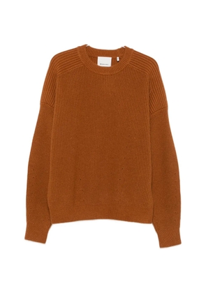 MARANT ribbed-knit crew-neck sweater - Brown