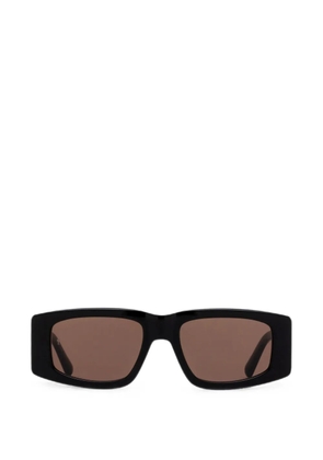 AMI Paris Ami de Coeur rectangle-frame sunglasses - Black