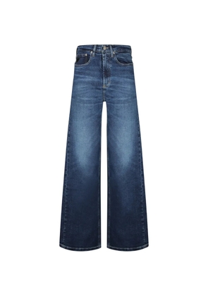 LOIS JEANS faded wide-leg jeans - Blue