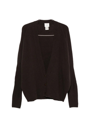 Alysi button-fastening V-neck cardigan - Brown