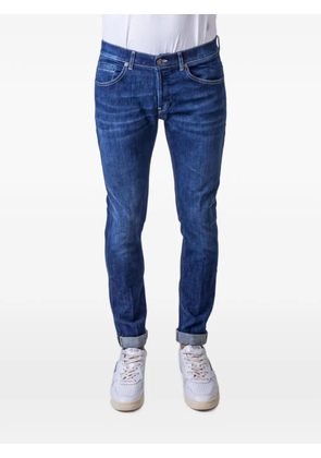 DONDUP George faded-effect slim-fit jeans - Blue