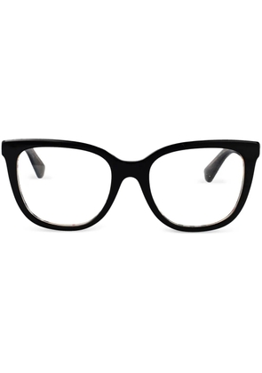 Burberry Eyewear Vintage Check glasses - Black