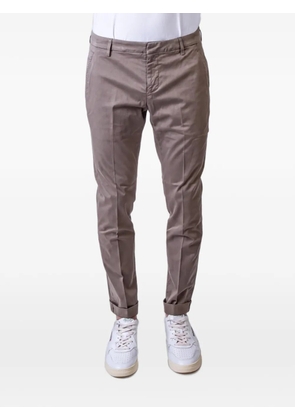 DONDUP Gaubert slim-fit turn-up trousers - Brown