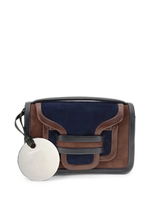 Pierre Hardy Alpha leather shoulder bag - Brown