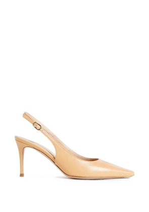 Roberto Festa Atlante buckle-fastening slingback heeled pumps - Neutrals