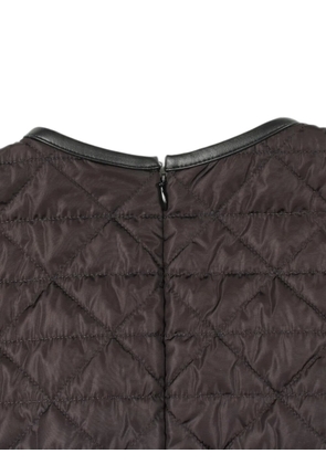 Prada Pre-Owned 2010s Re-Nylon quilted mini dress - Black