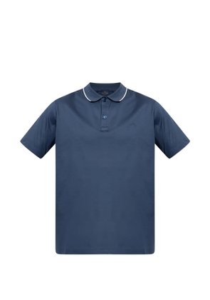 Paul & Shark logo-embroidered polo shirt - Blue
