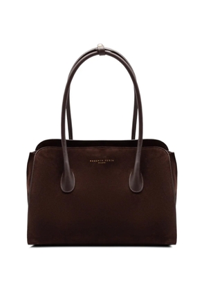 Roberto Festa medium Zeta suede tote bag - Brown