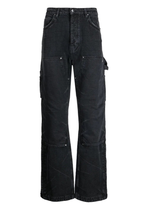 AMIRI mid-rise straight-leg jeans - Black