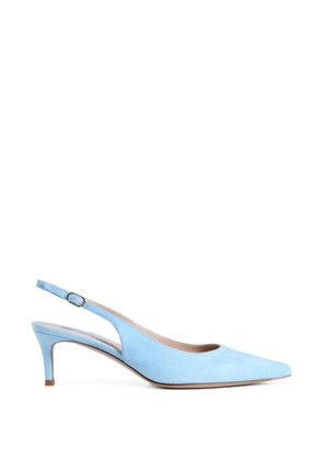 Roberto Festa Adisa suede slingback heeled pumps - Blue