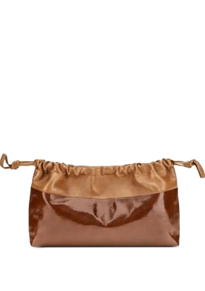 Pierre Hardy Twin Clutch shoulder bag - Brown