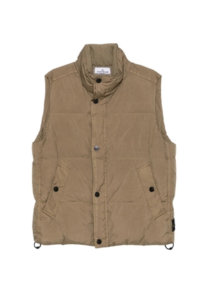 Stone Island padded gilet - Brown