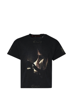 Crazy Clown L.A. Georges de La Tour-print T-shirt - Black