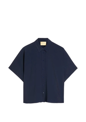 MOMONÌ Brooklyn crepe shirt - Blue
