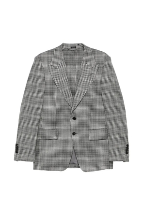 TOM FORD Shelton button-up blazer - Black