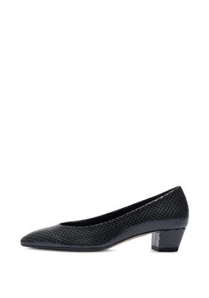 Aeyde Helia leather heeled pumps - Green