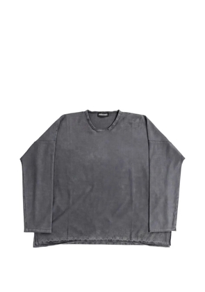 Casey Casey overdyed long-sleeve t-shirt - Grey