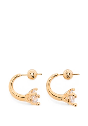 Panconesi crystal-embellished earring - Gold