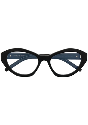 Saint Laurent Eyewear oval-frame glasses - Black