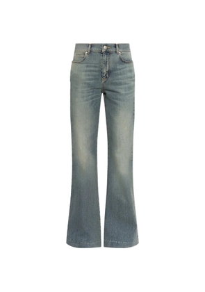Alexander McQueen flared-leg jeans - Blue