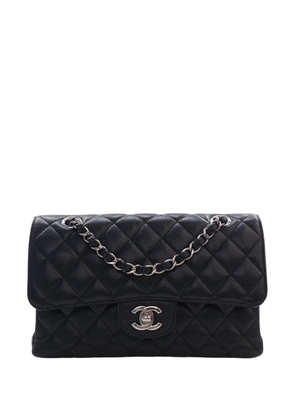 CHANEL Pre-Owned 2019 Small Classic Caviar Double Flap shoulder bag - Black