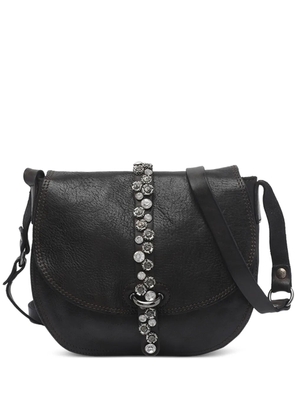 Campomaggi Linda crystal-embellished shoulder bag - Brown