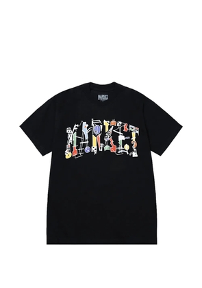 MARKET Work Of ARC graphic-print T-shirt - Black