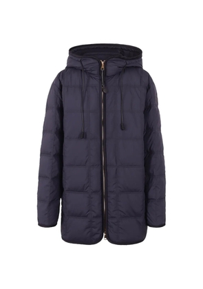 Moncler Cygnet hooded short down jacket - Blue