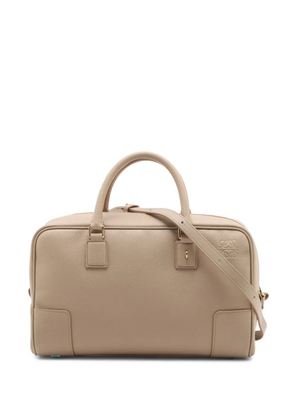 Loewe Pre-Owned 2015-2026 Leather Amazona 28 satchel - Neutrals