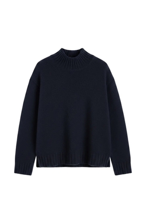 Chinti & Parker funnel-neck cashmere sweater - Blue