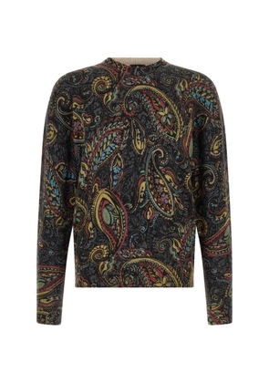 ETRO Paisley sweater - Black