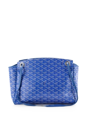 Goyard Pre-Owned Rouette Bag Coated Canvas PM shoulder bag - Blue