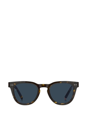 Tommy Hilfiger square-frame sunglasses - Brown