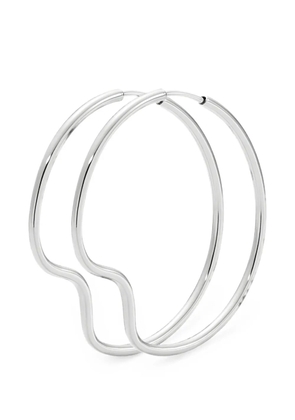 Maria Black Copenhagen hoop earrings - Silver