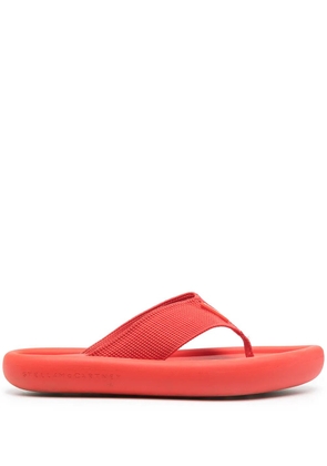 Stella McCartney tubular-sole flip-flops - Red