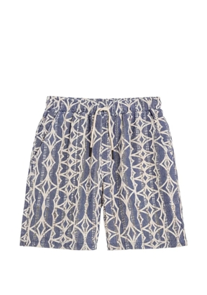 OAS Company Arko Nicola drawstring shorts - Blue