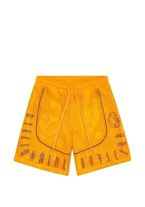 Billionaire Boys Club logo-print mesh shorts - Orange