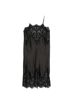 Norma Kamali Bias mini dress - Black