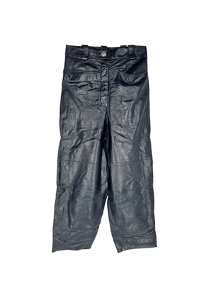 CHANEL Pre-Owned 2010-2020s quilted CC logo trousers - Black