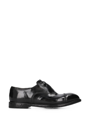 Premiata Cordovan leather Oxford shoes - Black