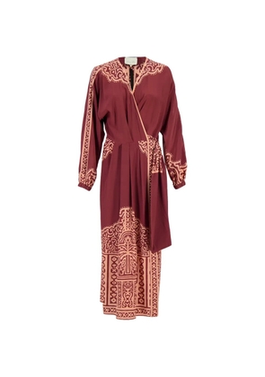 Johanna Ortiz Heatborne wrap mini dress - Red