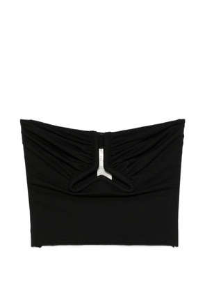 Rick Owens Alannah cut-out bustier top - Black